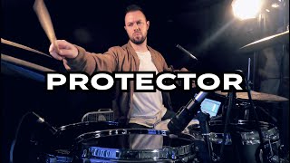 Protector  Kim WalkerSmith LIVE Drum Cover [upl. by Fital125]