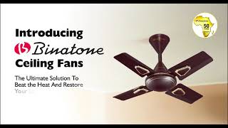 Binatone ceiling fan video [upl. by Marx]