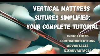 “Vertical Mattress Suture technique  Your Complete Tutorial” [upl. by Gaultiero190]