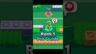 Rank 1 Pro Guide 🗿 Brawl Stars brawlstars shorts [upl. by Etteinotna]