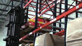 Double Deep Pallet Rack 8007639020 [upl. by Montford807]