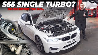 Thinking Of Going S55 Single Turbo  EVERYTHING YOU NEED TO KNOW 1st UK MANUAL SINGLE TURBO [upl. by Annoyek]