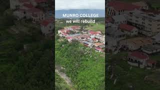 Footage of damages to Munro College after Beryl hurricane beryl storm news munro [upl. by New]