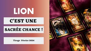 Lion Une Opportunité en Or  Tirage Février 2024 🔮 [upl. by Truk225]