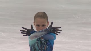 Alexandra TRUSOVA RUS Brisbane Ladies Free skating  ISU JGP 2017 [upl. by Eerdua526]