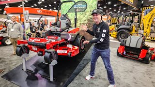 FIRST LOOK Newest Exmark Mowers From EQUIP 2022 [upl. by Haduj]