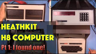 The Heathkit H8 Computer from VCF West  Part 1 First looks [upl. by Spatz]