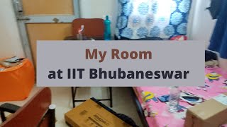 My Room Tour  IIT Bhubaneswar Hostel Room  Aditya Raj [upl. by Fadil]