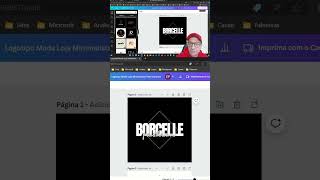 Criar logo no Canva passo a passo byeverton canva produtividade [upl. by Heilner553]