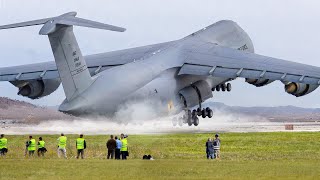 Insane Process of Taking Off US Largest 420 Ton Plane Ever Made [upl. by Richart635]