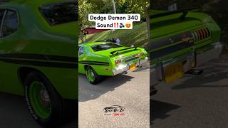 1971 Dodge Demon 340 Idle [upl. by Lemmy]