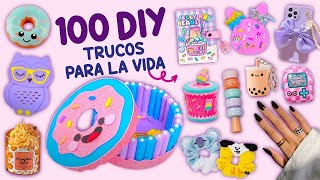 100 TRUCOS FÁCILES PARA LA VIDA Y PROYECTOS EN 5 MINUTOS ARTESANÍA DE CARTÓN DECORACIÓN [upl. by Isadore]