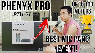 Ang Microphone na best para sa Event Phenyx PRO PTU71 Clear Audio at Quality [upl. by Reamonn878]