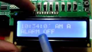 VHDL amp FPGA Project  Digital Clock with LCD display [upl. by Sirama]