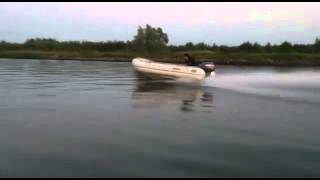 Suzumar 310 rib yamaha 25pk 2stroke [upl. by Sakovich88]