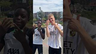 JEHU speelt bij AJAX 🫡⚡️ baileyfreestyle voetbal ajax jeugd shorts amsterdam freestyle [upl. by Lenna318]