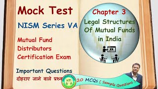 NISM Series VA I Mock Test I Chapter 3 I Mutual Fund Distributors Certification Exam Preparation [upl. by Fiester542]