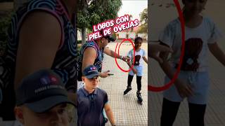 Lobos con piel de Ovejas 😲 youtubeshorts drama reflexes viral [upl. by Haisi]