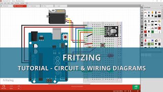 Fritzing Tutorial  A Beginners Guide to Making Circuit amp Wiring Diagrams [upl. by Toffic]