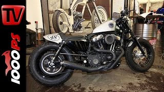 Thunderbike  Harley Davidson Sportster 48  Custombike [upl. by Tia]