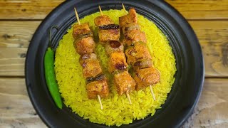 اطيب أرز بالطاووق tastiest tawook rice [upl. by Shama231]