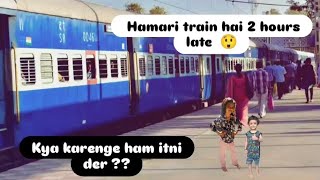 Ham railway station pr fas gaye 😲  ab kya hoga [upl. by Cacka]