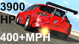 The First 400 MPH Cherrier Vivace BeamNG Drive [upl. by Diraf]