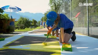 Mapei  quotVon Grau zu Wowquot Gewinner Projekt Schule Mastrils GR [upl. by Nally]