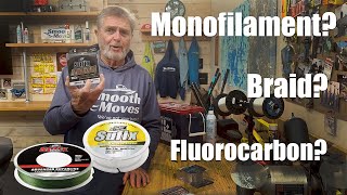 When to Fish Mono Braid or Fluorocarbon Fishing Line Options Today [upl. by Nnaerb]