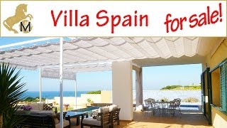 for sale Luxury Villa 1 line beach Andalusia Costa de la Luz Conil de la Frontera zu verkaufen [upl. by Hurless]