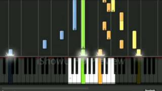 Roxas Theme Piano Synthesia [upl. by Andrea]