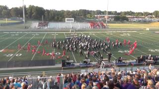 Lewisburg High School Marching Band at The Conquistador Classic [upl. by Ardnovahs526]