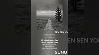 SEN SEN YOKSUN mp4 ARABESK DRAMATİK [upl. by Auhsohey997]