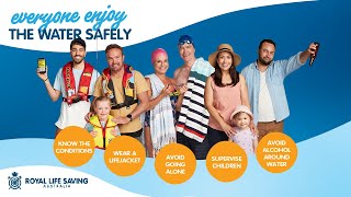 Royal Life Saving Australia  Five Tips to Enjoy the Water Safely [upl. by Annairba]