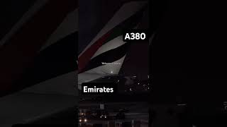 Welcome to Emirates 🇦🇪 Habibi Come to dubai A380 in airport [upl. by Ykcaj]