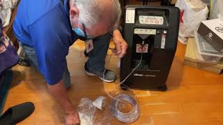 Setting Up a Home Oxygen Concentrator [upl. by Atilahs]