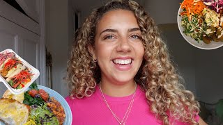 what I eat in a day as a vegan wfh gut healing simple whole foods🥑🍒🍋 [upl. by Orabelle544]