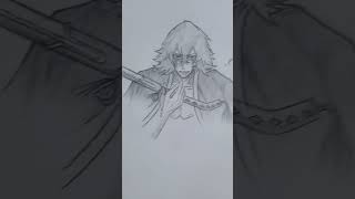 Kisuke Urahara sketch ✍️ shorts [upl. by Thad]