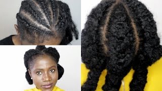 How To Do Simple Crochet Cornrows [upl. by Antonio133]