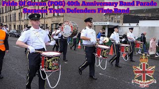 Saracen Truth Defenders  POG 40th Anniversary Band Parade 2023 [upl. by Ainot657]