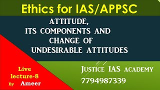 attitude and its components and how to change undesirable attitudes [upl. by Narat]