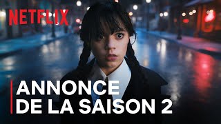 Mercredi  Annonce de la saison 2 VOSTFR  Netflix France [upl. by Wivinia]