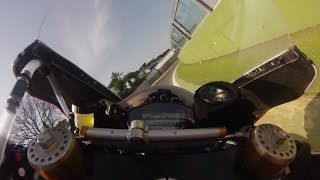 GoPro OnBoard Canepa Vallelunga Panigale Superbike EVO [upl. by Chenay88]