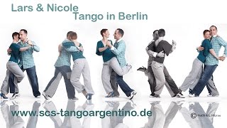 Lars amp Nicole Tango Lesson quotcunitas  pivot or linear with dif exitsquot [upl. by Foushee]