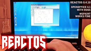 ReactOS on real hardware ThinkPad T430 with Btrfs and Ethernet working [upl. by Ereveniug]