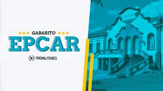 Gabarito  EPCAR [upl. by Nide]