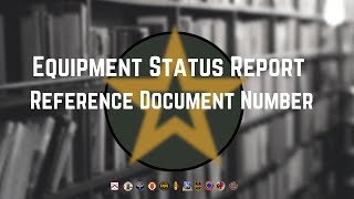 Equipment Status Report ESR Pt 7 [upl. by Alexa927]