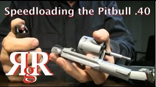 Speed Loading the Charter Arms Pitbull  see Update [upl. by Anoynek]