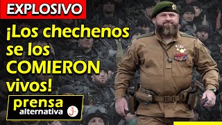 Informa Kadyrov que el regimiento Akhmat acabó con una columna de ukros en Kursk [upl. by Chloris]