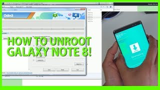 How to Unroot Galaxy Note 8 w Stock Firmware And Root Again [upl. by Akinam]